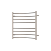 Fienza Isabella Heated Towel Rail 7570 Brushed Nickel 8 Bars 750 X 700 X 122Mm