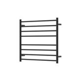 Fienza Isabella Heated Towel Rail 7570 Matte Black 8 Bars 750 X 700 X 122Mm