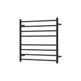 Fienza Isabella Heated Towel Rail 7570 Matte Black 8 Bars 750 X 700 X 122Mm