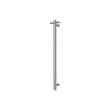 Isabella Vertical Heated Fienza Towel Rail 100 X 900mm Brushed Nickel