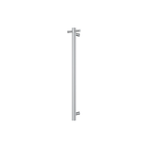 Isabella Vertical Heated Fienza Towel Rail 100 X 900mm Brushed Nickel