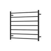 Fienza Isabella Heated Towel Rail 9075 Matte Black 7 Bars 900 X 750 X 122Mm