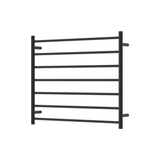 Fienza Isabella Heated Towel Rail 9075 Matte Black 7 Bars 900 X 750 X 122Mm