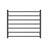 Fienza Isabella Heated Towel Rail 9075 Matte Black 7 Bars 900 X 750 X 122Mm