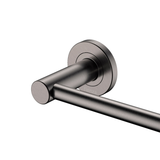 Kaya Single Fienza Towel Rail 900mm - Gunmetal