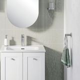 Kaya Hand Fienza Towel Ring - Chrome