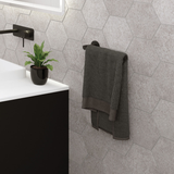 Kaya Dual Purpose Fienza Towel Rail/Toilet Roll Holder - Matte Black