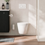 Kaya Hand Fienza Towel Rail / Roll Holder - Matte White