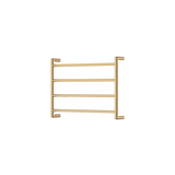 Kaya Round Heated Fienza Towel Rail 4 Bars 600 X 450 X 100mm - Urban Brass