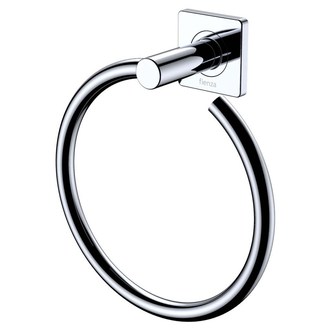 Fienza Sansa Towel Ring Chrome 83202