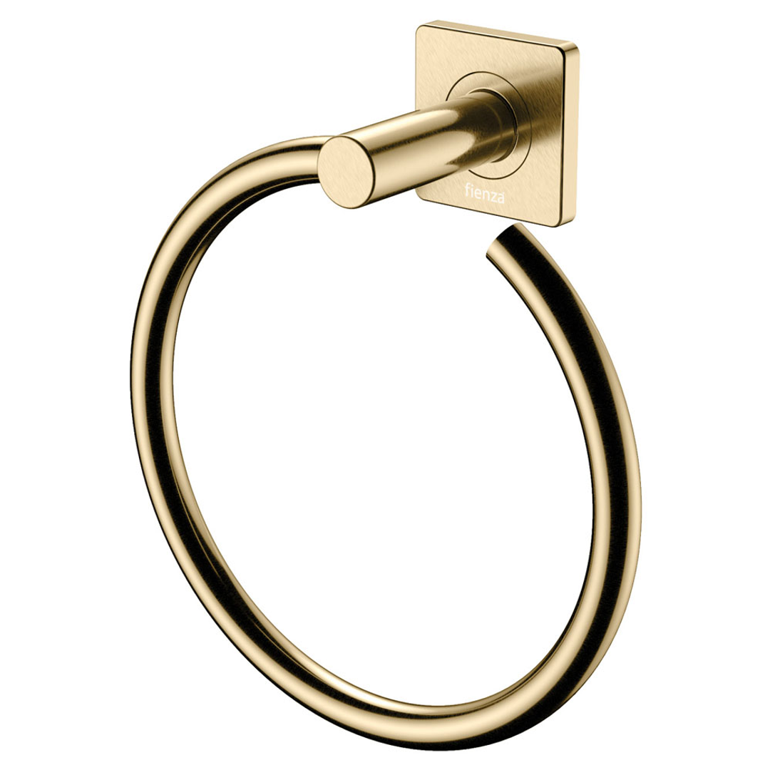 Fienza Sansa Towel Ring Urban Brass 83202Ub