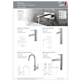 Isabella Bath Filler Inc Fienza Mixer With Shower Head Chro
