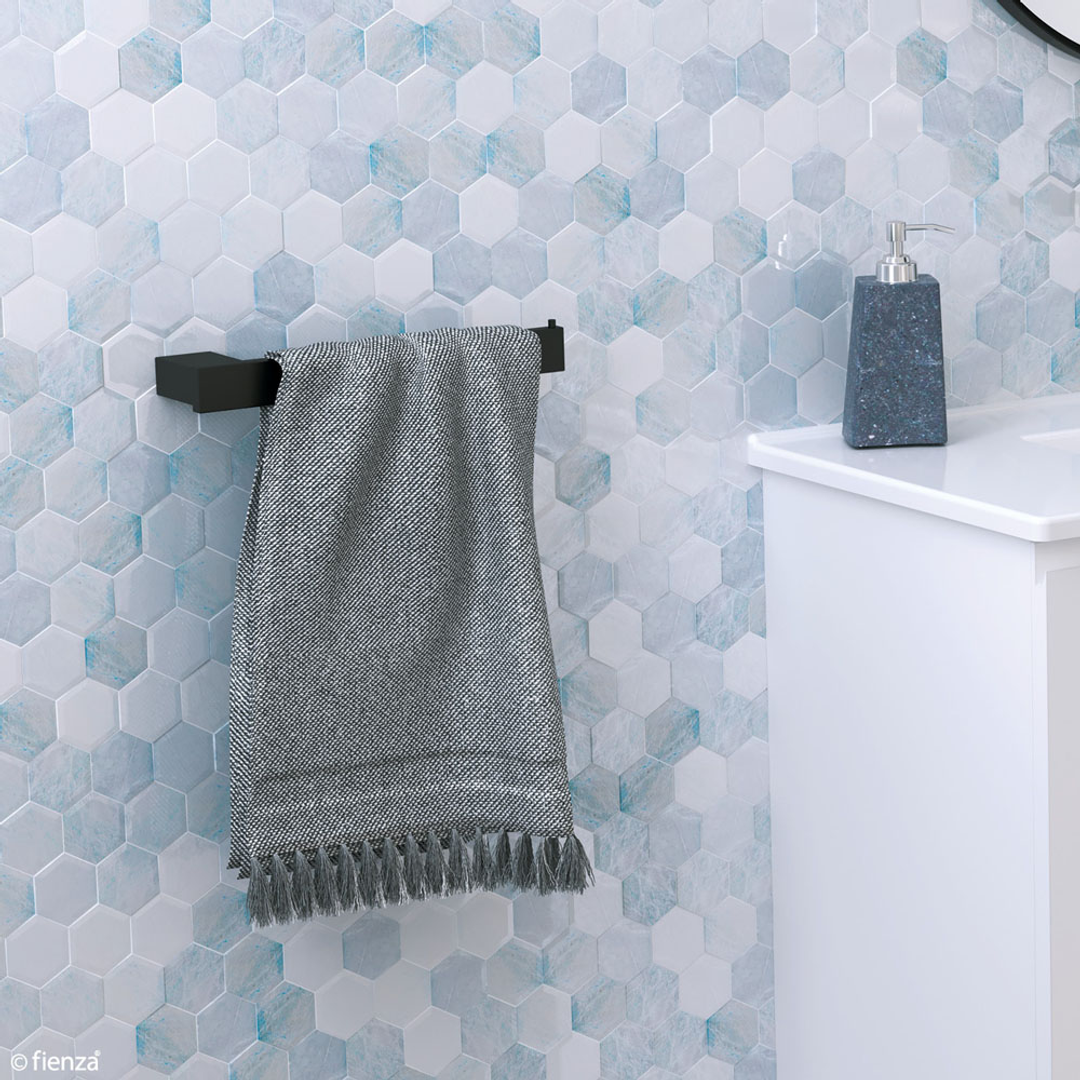 Fienza Koko Black Hand Towel Holder