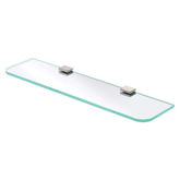 Fienza Tono Glass Shelf 500Mm - Brushed Nickel