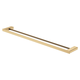 Fienza Tono 810Mm Double Towel Rail Urban Brass