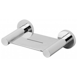 Radii Phoenix Soap Dish Holder Round Plate - Chrome