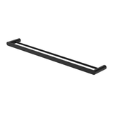 Fienza Empire Slim Double Towel Rail 800mm Ss304 - Matte Black
