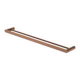 Fienza Empire Slim Double Towel Rail 800mm Ss304 - Brushed Copper