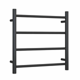 Thermorail Straight/Round 550X550X122mm 4 Bars 54W - Matte Black