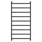 Fienza Koko Heated Towel Rail 60120 Matte Black 9 Bars 600 X 1200 X 100Mm