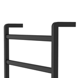 Fienza Koko Heated Towel Rail 60120 Matte Black 9 Bars 600 X 1200 X 100Mm