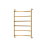 Fienza Koko Heated Towel Rail 6080 Urban Brass 6 Bars 600 X 800 X 100Mm