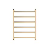 Fienza Koko Heated Towel Rail 6080 Urban Brass 6 Bars 600 X 800 X 100Mm