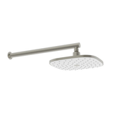 Greens Corban Wall Shower 380mm Arm - Brushed Nickel