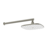 Greens Corban Wall Shower 380mm Arm - Brushed Nickel