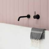 Vivid Slimline Up Shower/Wall Phoenix Mixer - Matte Black