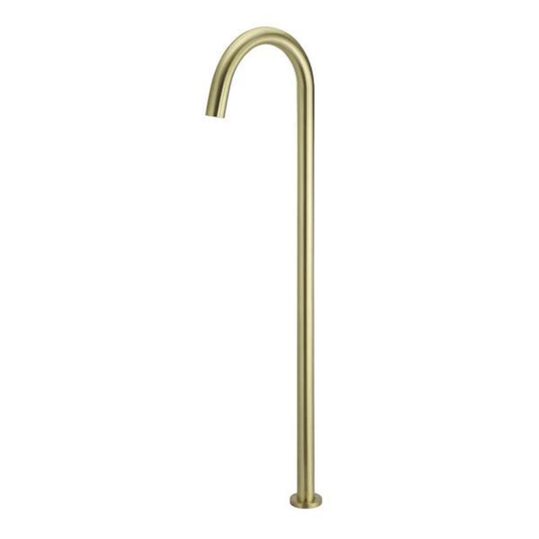 Meir Round Freestanding Bath Spout - Tiger Bronze