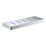 Eneo Streamline Shelf With Drain Holes 40Cm - Brushed Gun Metal