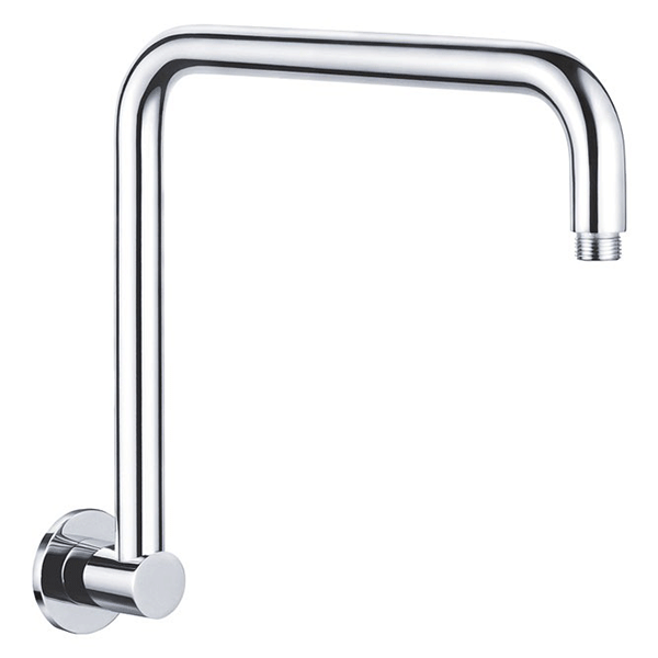 Fienza Round Fixed Gooseneck Shower Arm - Chrome