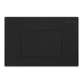 R&T Square Button Flush Plate - Matte Black