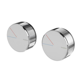 Axia Twin Shower/Wall Phoenix Mixer - Chrome
