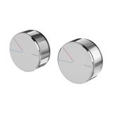 Axia Twin Shower/Wall Phoenix Mixer - Chrome