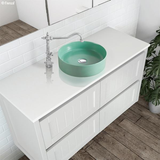 Reba Above Counter Basin 360 X 360 X 120mm Fienza - Green