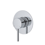Fienza Kaya Wall Mixer Chrome Large Round Chrome Plate