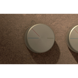 Axia Twin Shower/Wall Phoenix Mixer - Brushed Nickel
