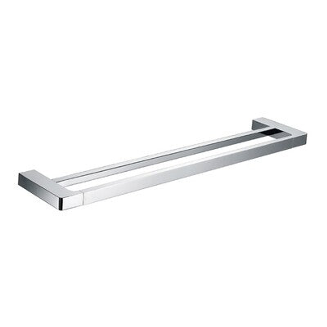 Streamline Eneo Double Towel Rail 80cm - Matte Black