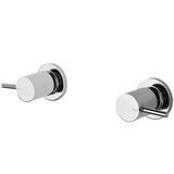 Vivid Pin Lever Wall T/A 15Mm Ext Spindles - Chrome
