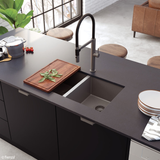 Hana Fienza Sink Colander - PVD Carbon Metal