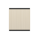 Hana Fienza Sink Roll Up Drainer - PVD Rugged Brass