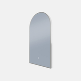 A Series Arch Backlit Remer Mirror - Brits Nickel Frame