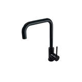 Aspire Within Pin Lever Square Neck Sink Mixer - Matte Black