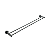 Aspire Within 750Mm Double Towel Rail - Matte Black