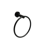 Aspire Within Towel Ring - Matte Black