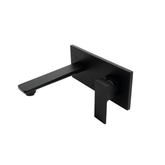 Aspire Midnight Wall Mixer W/T Spout - Matte Black