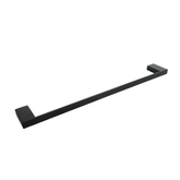 Aspire Midnight 600Mm Single Towel Rail - Matte Black