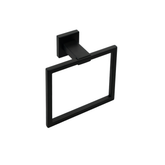 Aspire Midnight Towel Ring - Matte Black